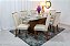 Mesa Jantar Luna Tampo Vidro e Canto Copo 180×90 6 Cadeiras Alegra Madeira Maciça - Rufato - Imagem 5