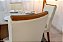 Mesa Jantar Luna Tampo Vidro e Canto Copo 180×90 6 Cadeiras Alegra Madeira Maciça - Rufato - Imagem 6