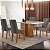 Mesa Berlim 1.20m Canto Copo com 04 Cadeiras Jade - Rufato - Imagem 1