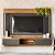 Painel Home Barcelona 2.20m com LED Tv até 75 - Linea Brasil - Imagem 1