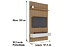 Painel Ripado Mod: 1412 1.41m Tv até 65"  - Colibri - Imagem 5
