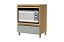 Balcão Rainha 70cm Forno/Microondas - Nesher Nature/Verde - Imagem 1