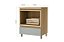 Balcão Rainha 70cm Forno/Microondas - Nesher Nature/Verde - Imagem 2