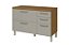 Balcão Princesa 1.20m Fechado 100% MDF - Nesher - Imagem 2