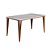 Mesa de Jantar Safira com Tampo em Vidro 1.80x90 com 06 Cadeiras - Doubue - Imagem 5