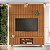 Rack Triunfo + Painel Riso Ripado Larg. 2.07m - JCM Movelaria - Imagem 1