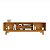 Rack Triunfo + Painel Riso Ripado Larg. 2.07m - JCM Movelaria - Imagem 3