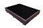 Base Box + Colchão Casal Classic Marrom 188×138x62 Molas Superlastic Anjos - Imagem 3