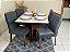 Mesa de Jantar Helo 1.20×0.90 Com 4 Cadeiras Genova - Imagem 2