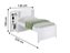 Cama Solteiro com Baú Milenio 100% MDF - D Doro - Imagem 5
