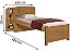 Cama Solteiro com Baú Milenio 100% MDF - D Doro - Imagem 2