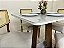 Mesa de Jantar Laís 1.15×0.94 com 4 Cadeiras Grécia – Cinamomo/Off White - Imagem 5