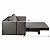 Poltrona Cama Atalaia 1,14 m Linho Cinza - Luxury Estofados - Imagem 3