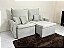 Sofá Cama Chicago Plus 1.80m – Veludo Bege - Imagem 2