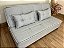 Sofá Cama Zayn 1.86m – Cinza Linho - Imagem 1