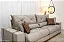 Retrátil Reclinável 2.90m Gran Bello Veludo Capuccino - D33 e Molas Ensacadas - Imagem 5