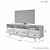 Rack Cristal 2.00m Tv até 70 Cinamono/Off White - Imagem 5