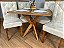 Mesa de Jantar Simpatia 0,90×0,90 Quadrada Com 4 cadeiras Jasmim – Cinamomo/Bege - Imagem 2