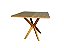 Mesa de Jantar Simpatia 0,90×0,90 Quadrada Com 4 cadeiras Jasmim – Cinamomo/Bege - Imagem 5