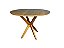 Mesa de Jantar Simpatia 1.08×1.08 Circular Com 4 cadeiras Jasmim – Cinamomo/Bege - Imagem 9