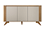 Buffet Pampulha 1.34m Cinamomo/Off White  - Valdemóveis - Imagem 2