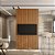 Painel Ripado Modular 1.40m  TV Até 60" Nature - Linea Brasil - Imagem 1