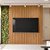 Painel Ripado Modular 2.20m  TV Até 75  Nature - Linea Brasil - Imagem 1