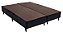 Base Sommier Queen 158x198x30 Camurça Preto - Ortobom - Imagem 1