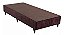 Base Sommier Solteiro 88x188x30 Camurça Marrom - Ortobom - Imagem 1