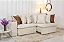 Retrátil Reclinável 2.36m Tebas Linho Marfim - Sem Caixa + Home Royal C/Led Larg. 2.19m Off White Gelius - Imagem 4