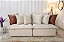 Retrátil Reclinável 2.36m Tebas Linho Marfim - Sem Caixa + Home Royal C/Led Larg. 2.19m Off White Gelius - Imagem 8