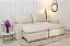 Retrátil Reclinável 2.36m Tebas Linho Marfim - Sem Caixa + Home Royal C/Led Larg. 2.19m Off White Gelius - Imagem 10