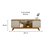 Rack Colorado 1.80m Tv até 75 Nature/Off White - Linea Brasil - Imagem 2
