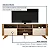 Bancada Mariana 1.80m Tv até 65 Cinamomo/Off White - Valdemóveis - Imagem 6