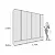 Roupeiro Stillus/Esparta 2.70m Branco - Tcil - Imagem 5