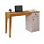 Escrivaninha Helo Candian Larg. 1.21m  Cinamomo/Off White com 1 Porta e 1 Gaveta JCM - Imagem 2