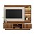 Home Theater Belmonte 2.00m Tv 65 Freijo/Off White - Linea Brasil - Imagem 2