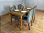Mesa de Jantar Alegra 1.20×0.80 Com 4 Cadeiras Jasmim – Cinamomo/Cinza - Imagem 2