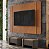Painel Sinus 1.80m Tv 58 Naturale - Mavaular - Imagem 2