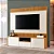 Home Aurora 100% MDF 1.80m Tv 58 com LED Duplo - Mavaular - Imagem 2