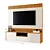 Home Aurora 100% MDF 1.80m Tv 58 com LED Duplo - Mavaular - Imagem 4