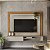 Painel Home até 65″ Lugano Nature/Off White - Linea Brasil - Imagem 1