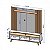 Home até 75″ Atalaia Naturale/Off White  - Bechara - Imagem 5