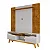 Home até 75″ Atalaia Naturale/Off White  - Bechara - Imagem 3