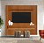 Painel até 58″ Union 1,87 + Nicho Union 1,80 Naturale - Mavaular - Imagem 1