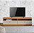 Rack até 70″ Ouro Preto Nature/Off White - Linea Brasil - Imagem 1