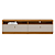 Rack até 70″ Ouro Preto Nature/Off White - Linea Brasil - Imagem 2