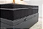 Box Baú Casal Eli Korino Preto Blindado + Colchão Casal Ortopédico EPS Airtech 150 Ortopillow 138x188x28 Ortobom - Imagem 7