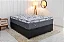 Box Baú Casal Eli Korino Preto Blindado + Colchão Casal Madrid Euro Molas Ensacadas 138x188x33 Umaflex - Imagem 2