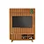 Rack Sereno + Painel Riso Ripado 1.82m Tv 65 - Jcm Móveis - Imagem 2